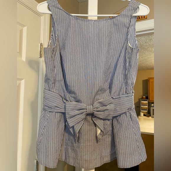 kate spade Tops - Kate Spade Live Colorfully Bow Front Top